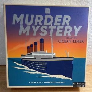 Murder Mystery Aboard the Ocean Liner Game 3 Alternate Endings Group Party Game
